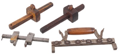 Assorted Makers: Four Interesting Early Marking Gauges