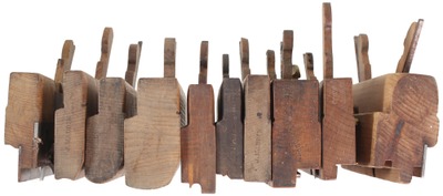 Assorted Makers: Wkg. Set Of Clean Molding Planes
