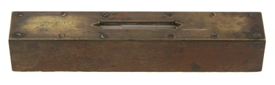 Mulliken & Stackpole, Boston, Massachusetts: Rare 8" Size Bench Level