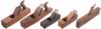 Assorted Makers: Lot Of Five Shipwright's Plane