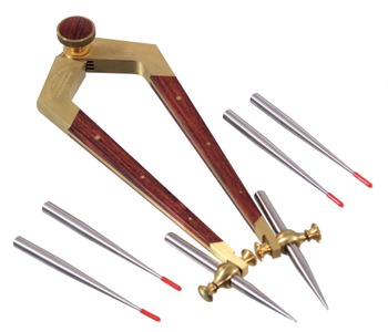 Bridge City Tool Company, Portland, Oregon, No. DG-10: "Signature Series" Dividing Compass