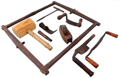 Assorted Makers: Lot Of Clean & Usabl Coopers' Tool