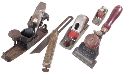 Assorted Makers: Lot Of Clean & Usabl Woodworking Tools