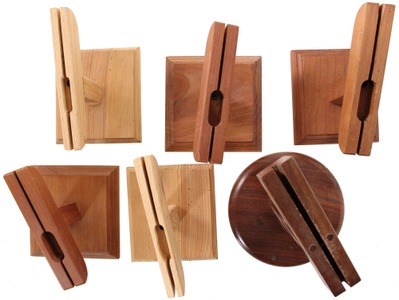 Unmarked: Six Plow Plane Display Stands