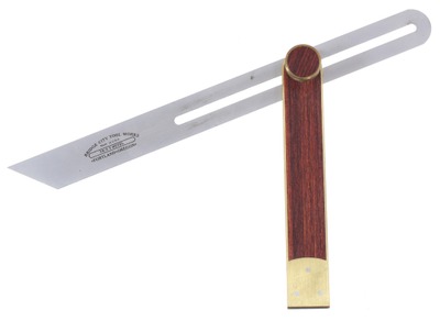 Bridge City Tool Company, Portland, Oregon, No. TB-3 R: Rosewood & Brass Bevel
