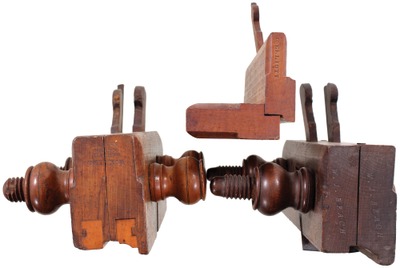 Assorted Makers: Three Baltimore Mkr. Sash Molding Planes