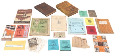 Assorted Makers: Lot Of Asst. Early Catalogue