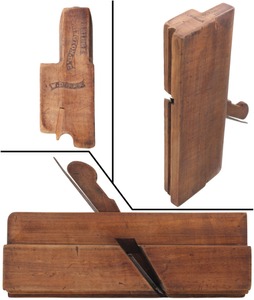 Joseph P. Bridge, Washington, D.C.: Rare D.C. Maker 3/8" Bead Molding Plane