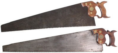 R. Groves & Sons, Sheffield, England: Two Clean & Usable English Mkr. Saws