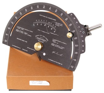 Bridge City Tool Company, Portland, Oregon, No. MP-8: Precision Machine Protractor