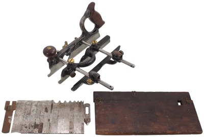 Stanley Rule & Level, No. 45: Early "Type 4" Comb Woodworking Plane