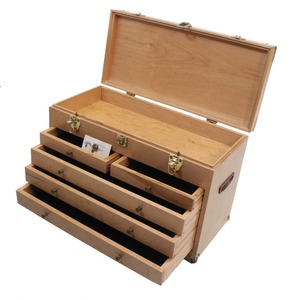 Unmarked: Later Type Maple Mach. Tool Chest