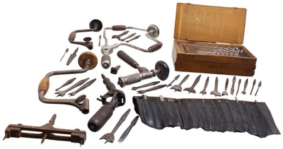 Assorted Makers: Lot Of Asst. Drillin & Boring Tools
