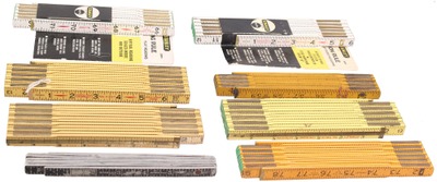 Stanley Rule & Level: Lot Of Exrtra Clean Zig-Zag Folding Rule