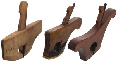 Unmarked: Three Coachmaker's Molding Planes