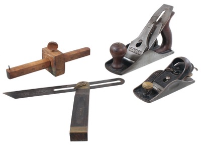 Stanley Rule & Level: Lot Of Clean & Usabl Woodworking Tools