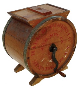 Hall Brothers Company, Huntington, New York, No. 2: "Improved" Butter Churn