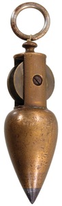 STANLEY (Unmarked), No. 2: Traut's Patent Plumb Bob
