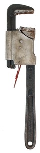 Frank W. Bauman & Sons, Sassamansville, Pennsylvania, No. 1-14: "Baumo" Patent Pipe Wrench