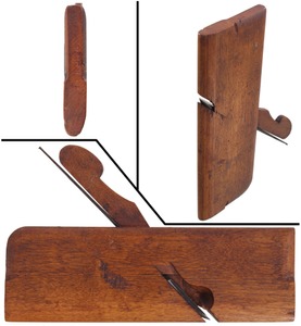P. Tyler, (Marlow, New Hampshire): Yellow Birch Round Molding Plane