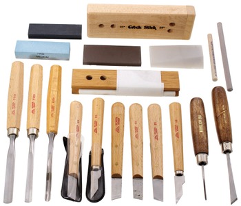 Siegmund Teresiak Kunststoffbau KST, Solingen, Germany: Six Unused Chip Carving Tools