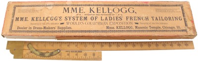 Mme, Kellogg, Masonic Temple, Chicago, Illinois: Mme. Kellogg's Paten Tailor's Square