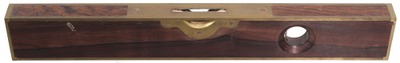 Unmarked: Showy Rosewood Brass Bound Level