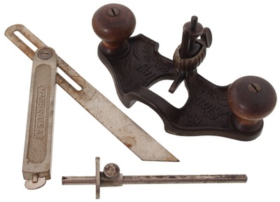 Stanley Rule & Level: Three Clean & Usabl Woodworking Tools