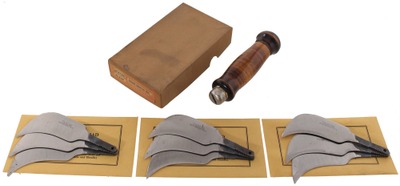 Dexter Harrington & Son, Southbridge, Massachusetts, No. X2AD: Box With 0 Replaceable Linoleum Knives