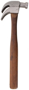 Double Claw Hammer Company (ummarked): Patented Double Claw Hammer