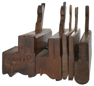Alex. Mathieson & Sons, Glasgow, Scotland: Two Clean Complex Molding Plane