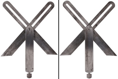 St. Johnsbury Tool Company, St. Johnsbury, Vermont: Solid Steel Body 9" Dbl. Blade Bevel