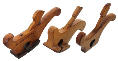 Unmarked: Three Coachmaker's Molding Planes