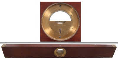 L.L. Davis, Springfield, Massachusetts, No. 5: 30" "Tall Frame" Mahogany Level