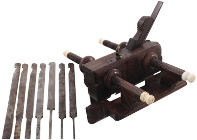 D.R. Barton & Company  Unhandled R'wood Plow Plane