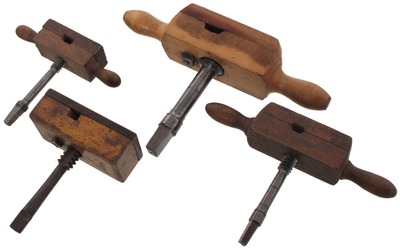 Assorted Makers: Wkg. Set Of Four Taps & Die Stock