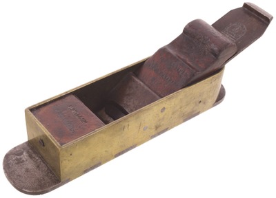 Unmarked: Early Brass Body Mitre Plane