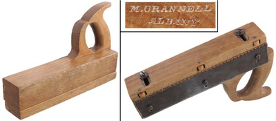M. Crannell, Albany, New York: Rare Combination Saw And Plane
