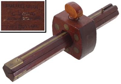 C. Sholl, Mt. Joy, Pennsylvania: Sholl's Patent Marking Gauge