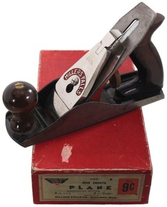 Millers Falls Company, Millers Falls, Massachusetts, No. 9 C: Extra Clean Corr. Sole Smoothing Plane