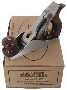 Lie-Nielsen Tool Works, Warren, Maine, No. LN-1: 75th Anniversary Smoothing Plane