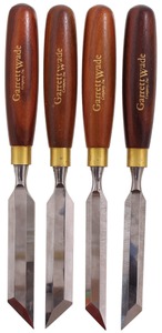 Garrett Wade, New York, New York: Set Of Four Skew Blade Chisel