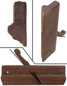 I. Nicholson, Living In Wrentham: Yellow Birch Complex Molding Plane