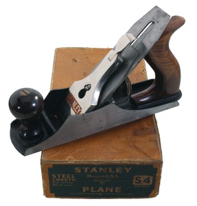 Stanley Rule & Level, No. S 4: Steel Body Smoothing Plane