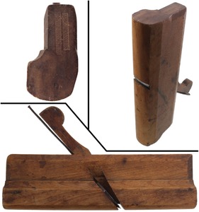 G. Hawes, Wrentham, Massachusetts: Early Y.B. Hollow Molding Plane