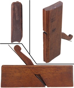 Ion Ballou, Providence: Early Yellow Birch Hollow Molding Plane