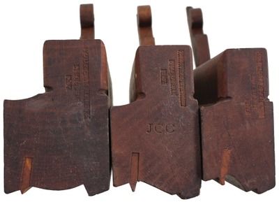 Assorted Makers: Three Prison Mkr. Molding Planes