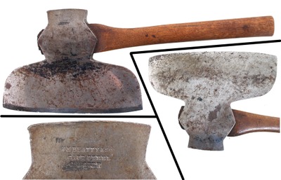 W. Beatty & Son, Chester, Pennsylvania, No. AX12FG: Founder's Grade 12" Ax