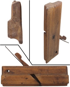 S. Dean (Dedham, Massachusetts): Early Birch Q. Rnd. Molding Plane