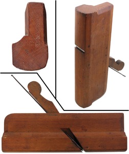 Charles Dupee: Early Beech Round Molding Planes